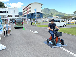 浦上自動車学校での様子